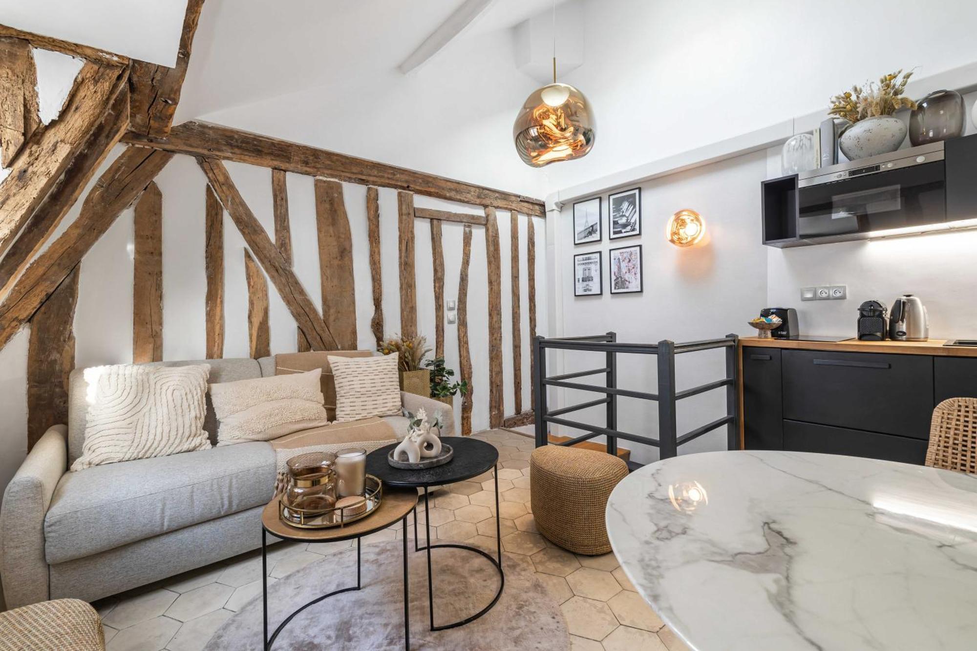 Ultra Historical Parisian Flat - Louvre Parijs